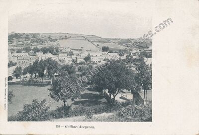 Carte postale ancienne Gaillac-d'Aveyron