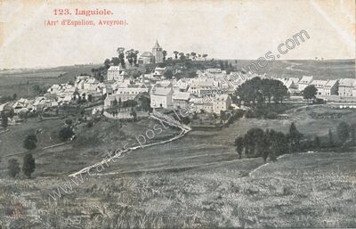 Carte postale ancienne Laguiole — Laguiole (Aveyron)