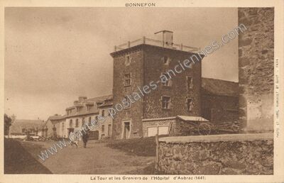 Carte postale ancienne Bonnefon — Saint-Chély-d'Aubrac (Aveyron)