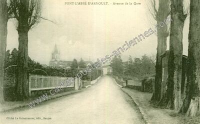 Carte postale ancienne Pont l'Abbe d'Arnoult — Pont l'Abbe D (Charente-Maritime)