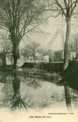 Carte postale ancienne Rioux — Rioux (Charente-Maritime)