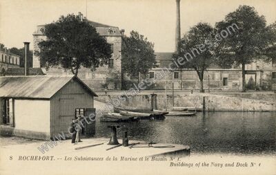 Carte postale ancienne Rochefort sur Mer — Rochefort (Charente-Maritime)