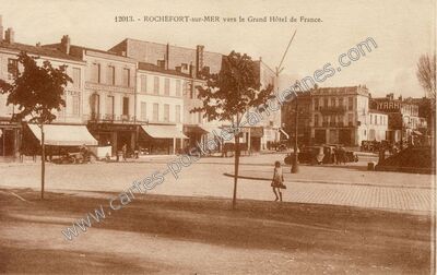 Carte postale ancienne Rochefort sur Mer — Rochefort (Charente-Maritime)