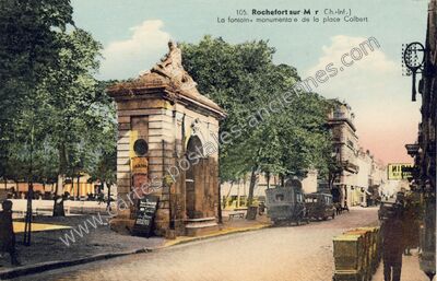 Carte postale ancienne Rochefort sur Mer — Rochefort (Charente-Maritime)