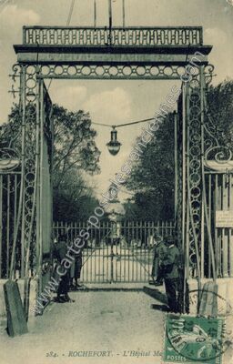 Carte postale ancienne Rochefort sur Mer — Rochefort (Charente-Maritime)