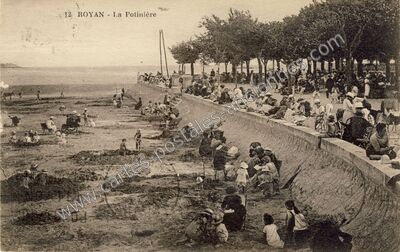 Carte postale ancienne La Potinière — Royan (Charente-Maritime)