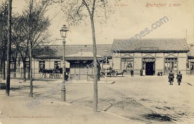 Carte postale ancienne Rochefort sur Mer — Rochefort (Charente-Maritime)