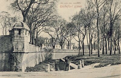 Carte postale ancienne Rochefort sur Mer — Rochefort (Charente-Maritime)