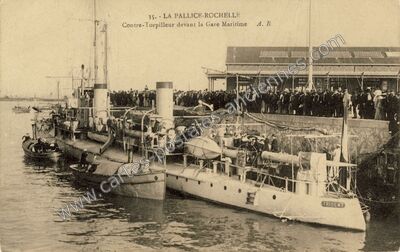 Carte postale ancienne La Pallice — La Rochelle (Charente-Maritime)