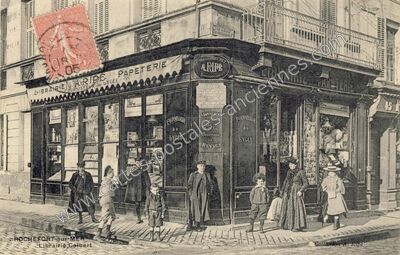 Carte postale ancienne Rochefort sur Mer — Rochefort (Charente-Maritime)