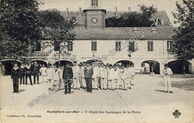 Carte postale ancienne Rochefort sur Mer — Rochefort (Charente-Maritime)