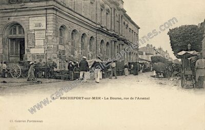 Carte postale ancienne Rochefort sur Mer — Rochefort (Charente-Maritime)