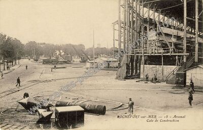 Carte postale ancienne Rochefort sur Mer — Rochefort (Charente-Maritime)