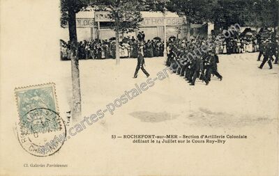 Carte postale ancienne Rochefort sur Mer — Rochefort (Charente-Maritime)