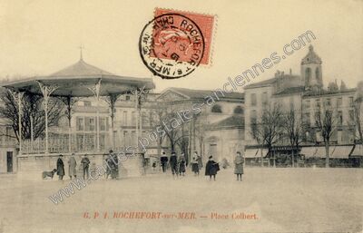 Carte postale ancienne Rochefort sur Mer — Rochefort (Charente-Maritime)