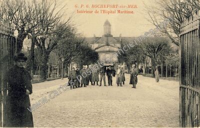 Carte postale ancienne Rochefort sur Mer — Rochefort (Charente-Maritime)