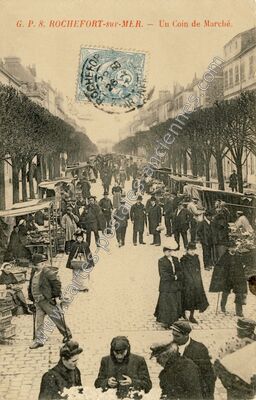 Carte postale ancienne Rochefort sur Mer — Rochefort (Charente-Maritime)