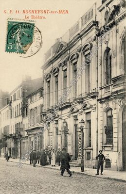 Carte postale ancienne Rochefort sur Mer — Rochefort (Charente-Maritime)