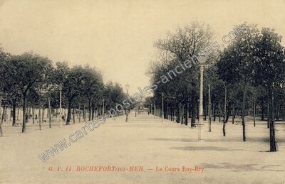 Carte postale ancienne Rochefort sur Mer — Rochefort (Charente-Maritime)