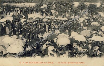 Carte postale ancienne Rochefort sur Mer — Rochefort (Charente-Maritime)