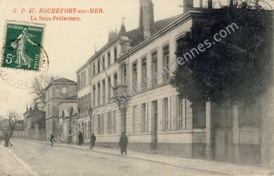 Carte postale ancienne Rochefort sur Mer — Rochefort (Charente-Maritime)