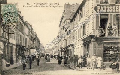 Carte postale ancienne Rochefort sur Mer — Rochefort (Charente-Maritime)