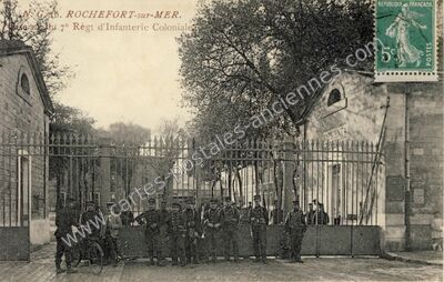 Carte postale ancienne Rochefort sur Mer — Rochefort (Charente-Maritime)