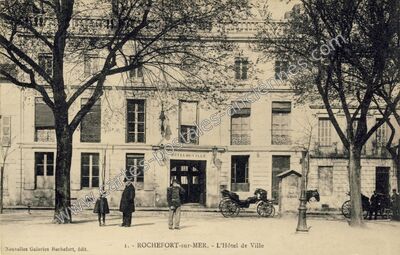 Carte postale ancienne Rochefort sur Mer — Rochefort (Charente-Maritime)