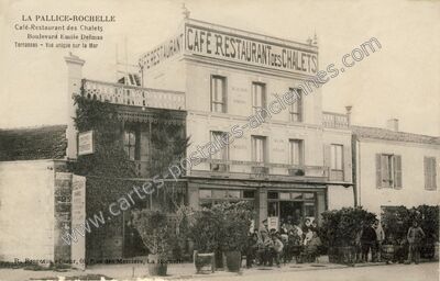 Carte postale ancienne La Pallice Rochelle — La Rochelle (Charente-Maritime)