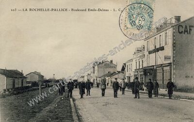 Carte postale ancienne La Pallice — La Rochelle (Charente-Maritime)