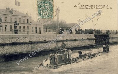 Carte postale ancienne La Pallice — La Rochelle (Charente-Maritime)