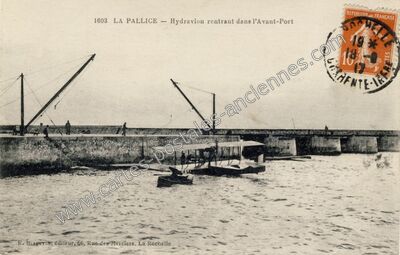 Carte postale ancienne La Pallice — La Rochelle (Charente-Maritime)