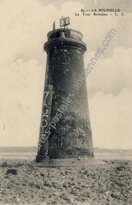 Carte postale ancienne La Tour Richelieu — La Rochelle (Charente-Maritime)