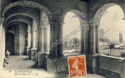 Carte postale ancienne Maison Henri II — La Rochelle (Charente-Maritime)