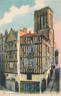 Carte postale ancienne Maison du XVe siècle. - 15th cent. house. - LL — La Rochelle (Charente-Maritime)