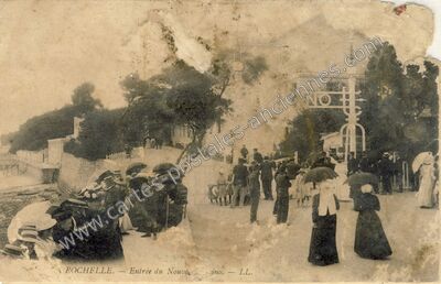 Carte postale ancienne Entrée du Nouves jno — La Rochelle (Charente-Maritime)