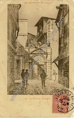 Carte postale ancienne La Rochelle Disparue — La Rochelle (Charente-Maritime)