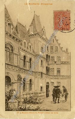 Carte postale ancienne La Rochelle Disparue — La Rochelle (Charente-Maritime)