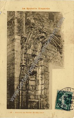 Carte postale ancienne La Rochelle Disparue — La Rochelle (Charente-Maritime)