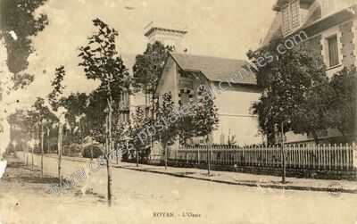 Carte postale ancienne L'Oasis — Royan (Charente-Maritime)