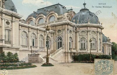 Carte postale ancienne Le Casino Municipal — Royan (Charente-Maritime)