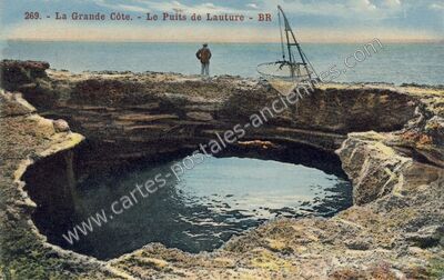 Carte postale ancienne Grande Cote — Saint-Palais-sur-Mer (Charente-Maritime)