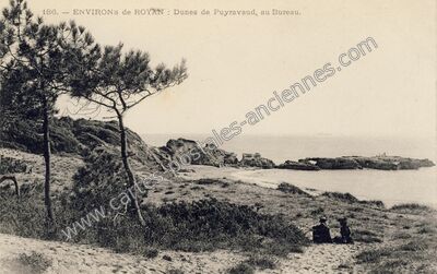 Carte postale ancienne Le Bureau — Saint-Palais-sur-Mer (Charente-Maritime)