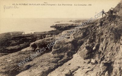 Carte postale ancienne Le Bureau — Saint-Palais-sur-Mer (Charente-Maritime)