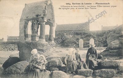 Carte postale ancienne Ploumanach — Perros-Guirec (Côtes-d'Armor)