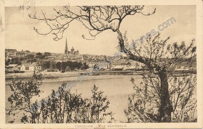 Carte postale ancienne Vue Générale — Tréguier (Côtes-d'Armor)