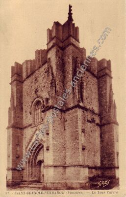 Carte postale ancienne St Guenole Penmarc h — Penmarch (Finistère)