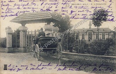 Carte postale ancienne Ballan — Ballan-Miré (Indre-et-Loire)