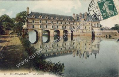 Carte postale ancienne Chateau de Chenonceaux — Chenonceaux (Indre-et-Loire)