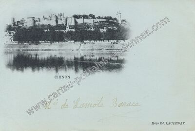 Carte postale ancienne Chinon — Chinon (Indre-et-Loire)
